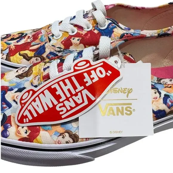 Vans Disney Princess Sneakers - Size 7.5 Women - Picture 4 of 7